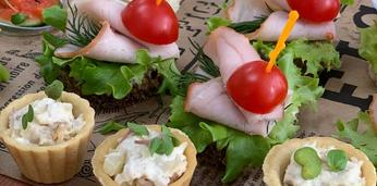 Сет "Канапе и тарталетки" на 30 персон