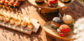 Фуршетный сет с бургерами на 16-20 персон